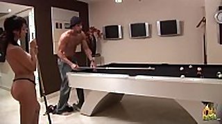 Hot latin hottie with big booty loses game of bill...