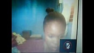 eighteen year old kyanda bares it all on web camera