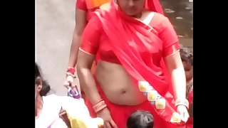 NORTH INDIAN AUNTY NAVEL AND WAIST CARNIVAL VIDEO 9