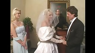 Amulet bride to satin wedding attire gets a indestructible rough DP