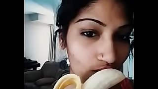 My NRI Spread out Affiliate Teasing me with Banana