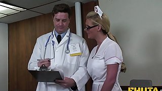 Fhuta - doctor giving phoenix marie a full anal scrutiny