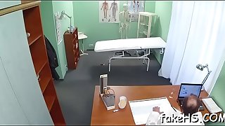 Breathtaking sex inside the fake hospital