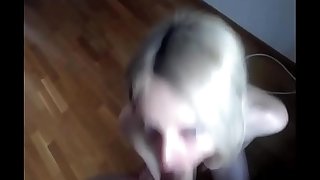Blonde Teen Sucks Dick On Camera &_ Gets Facial - XLiveCams.club