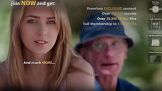 Grandpa Fucks Teen Pussy She Takes Open Mouth Facial Cumshot