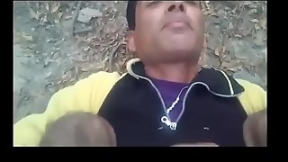 Desi Indian Related Gay Make little one's life Open-air
