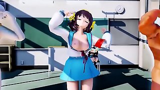 3D compilations 3 in 1 MMD fuck games girls dancing sex